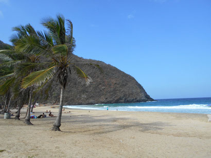 der Strand hier in Chroni ist auch ganz schön