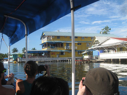 unser Hotel auf Bocas del Toro