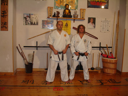 Shihan Santana e Shihan Francesco Cuzzocrea