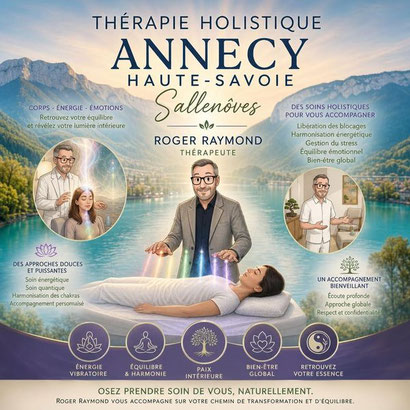 Thérapeute holistique -Libération des mémoires - Annecy - Sallenôves - Haute Savoie 74 - Roger Raymond.fr