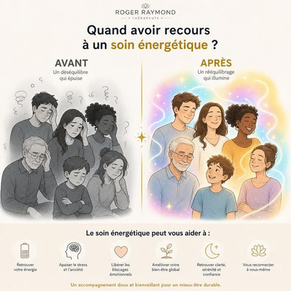 Fatigue, stress, émotions : Quand consulter pour un soin énergétique ? Bourg-en-Bresse-Annecy -Lyon Roger Raymond.fr