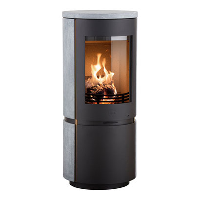 heta kaminofen mit backfach,  heta specksteinofen, heta backofen