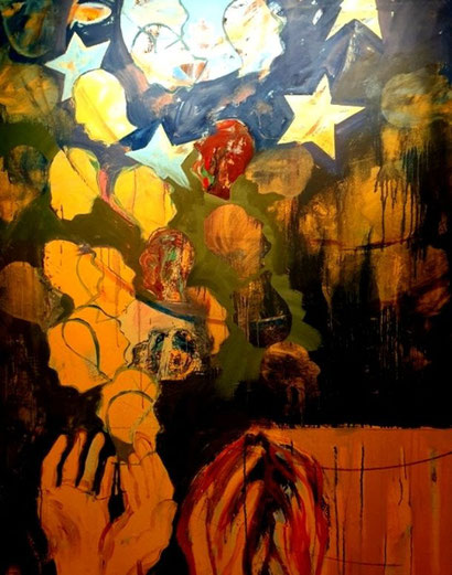 Geoff Morten - 'BANUELO 1'   oil on canvas  2009