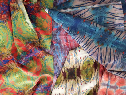  Lynn Benson - Digitally printed Scarf Collection