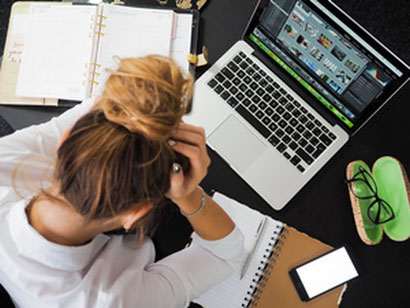Faszien ziehen sich bei Stress zusammen