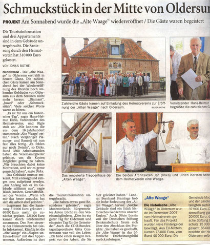 Ostfriesen-Zeitung v. 5.08.2013