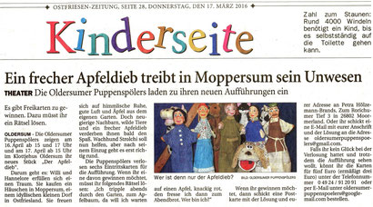 Ostfriesen-Zeitung v. 17.04.2016