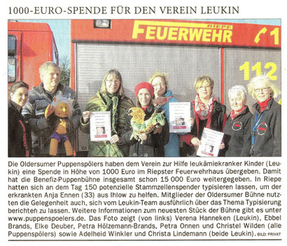 Ostfriesen-Zeitung v. 9.02.2015