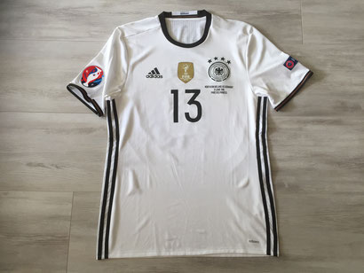 DFB Home World Cup 2016 France authentic Nordirland Spiel Müller adizero