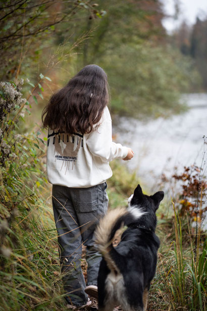 Tiergestützte Pädagogik - Jugendcoaching - Sozialpädagogische Einzelbegleitung in der Natur - Outdoor mit Therapiehund