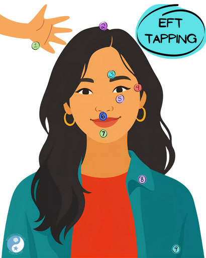 EFT Tapping Points on the Beachside Acupuncture Blog