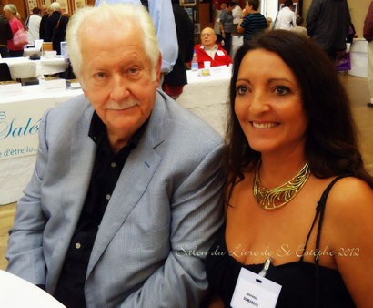 Octobre 2012 - Salon du livre de St Estèphe avec Mr Pierre Bellemare