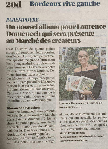 Journal SUD-OUEST septembre 2025