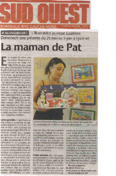 Journal Sud-Ouest 22.05.2006