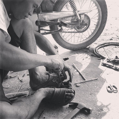Mister Mi Mechanic, Don Det, Laos, 31.03.2014