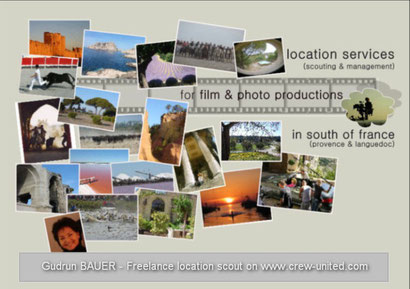 reperages de lieux de tournage- location scouting -  Provence -Occitanie -South of France -film- photo-shooting