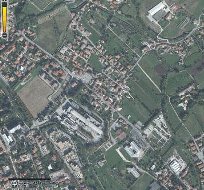 Immagine aerea della zona di S.Andrea - Rindola - Vittorio 2