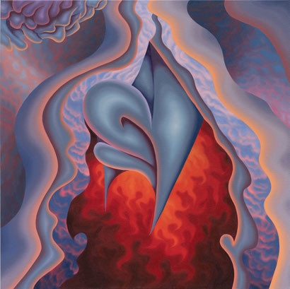 SEVP, 2022, oil on canvas, 100 x 100 cm