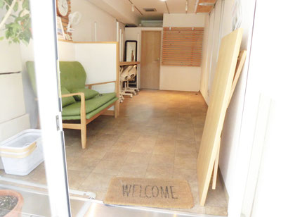 有効12帖　pop-up展示スペースもゆろびろ
