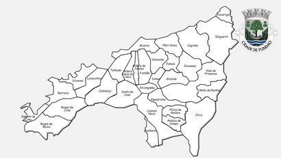 Freguesias do concelho do Fundão antes da reforma administrativa de 2013