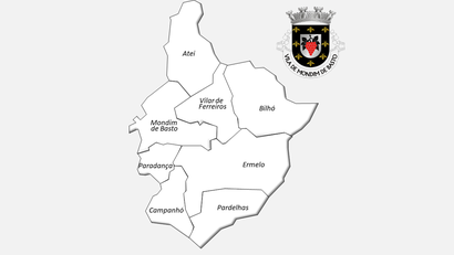 Freguesias do concelho de Mondim de Basto antes da reforma administrativa de 2013