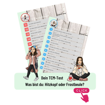 Download interaktives PDF E-Book inkl. Test 5 Elemente Ernährung: Was bist du: Hitzkopf oder Frostbeule?