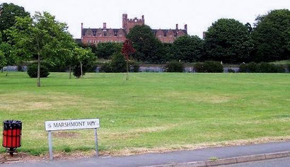 Oscott College, St Mary's Roman Catholic Seminary, viewed from the south. © Copyright Adrian Bailey licensed for reuse under Creative Commons Licence: Attribution-Share Alike 2.0 Generic. Geograph OS reference SP0994. See Acknowledgements.