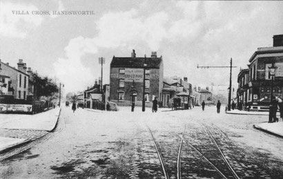 The Villa Cross. Date and source of this postcard unknown. 