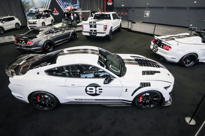 Some Shelby vehicles at the Montreal Auto Show 2025