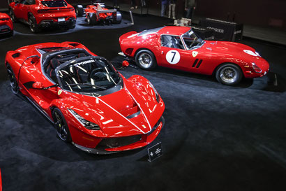 2 Ferrari de la Collection Luc Poirier au Salon de l'Auto de Montréal 2025