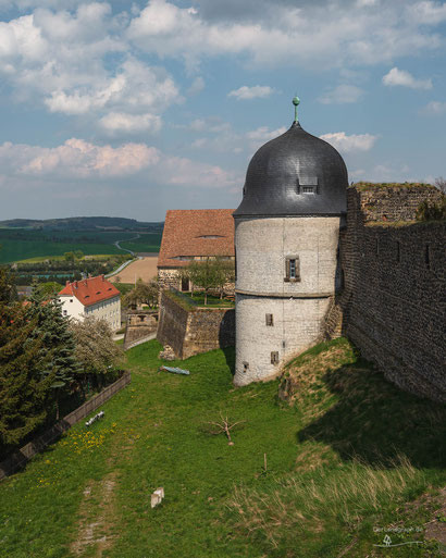 Burg Stolpen in Sachsen mit Wehrturm
