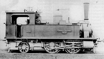 Lok Nr. 5 Sächsische IIIb T Tenderlokomotive Quelle: Wikipedia