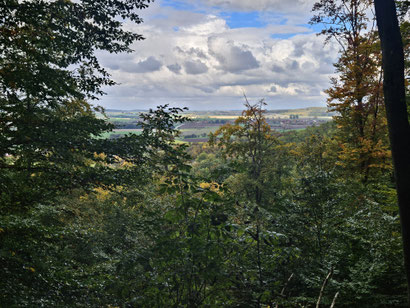 Ausblick (westwärts) vom Schweinsdorfer Ranken.