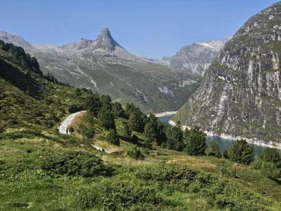 Zervreilasee mit Zervreilahorn (Nord-Ansicht).