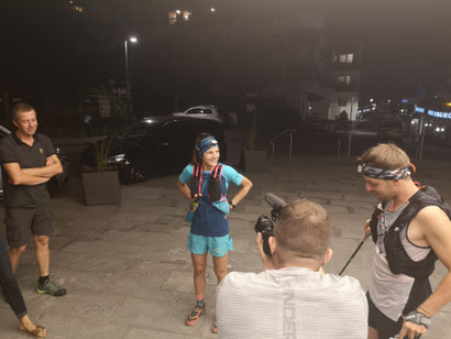 Stephanie Kröll vor dem Start - Foto: Racingteam Mountainshop Hörhager