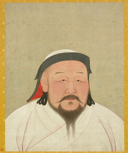 モンゴル帝国第5代皇帝・クビライ(フビライ)　　　Wikipediaより引用