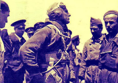 Giulio Reiner durante i collaudi del Re.2000 Catapultabile.
