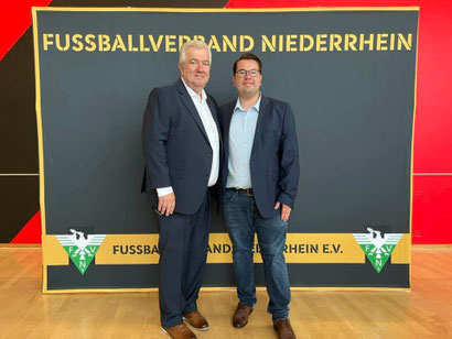 Auf dem Foto: Peter Frymuth (links) und Niklas Schneider (rechts) - Fotograf: Ayhan Ünal.