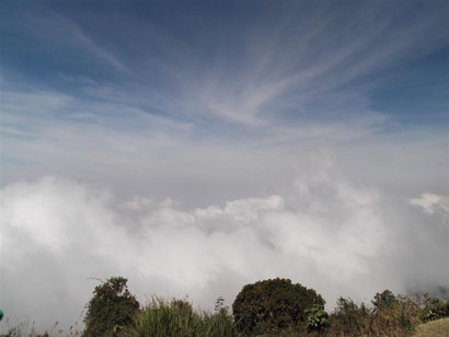 Walking above the clouds