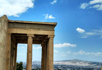 Temple at the Acropolis, Athens