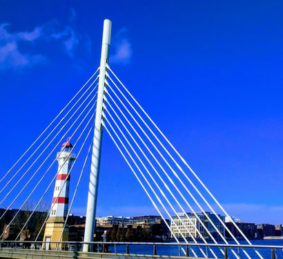 Famous bridge in Malmo