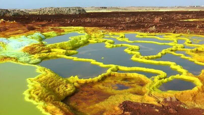 The Danakil Depression in Ethiopia. Dante Harker