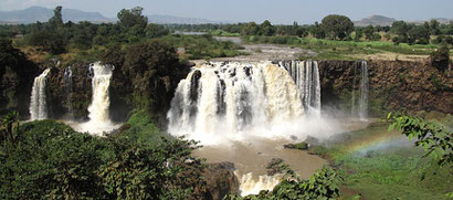 The Nile falls at Bahir Dar, Ethiopia. Dante Harker