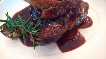 Melt in your mouth Lamb Shanks are popular at Bistro Michel, Johannesburg. Dante Harker
