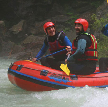 Rafting with Betty and the Sport Mix team , Bivec, Slovenia