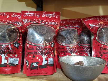Nutty Steph's amazing chocolate shop in Middlesex New England