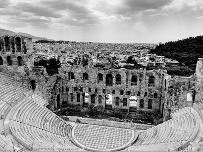 Ampitheatre at the Acropolis, Athens