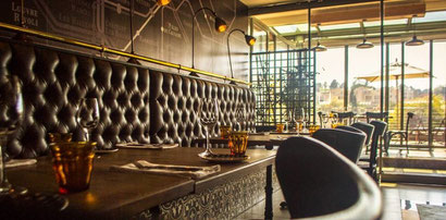 The relaxed yet refined interiors at Bistro Michel in Melrose North, Johannesburg. Dante Harker