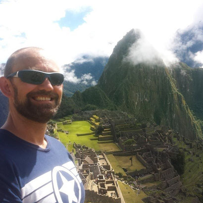 Dante Harker at Machu Picchu - how to visit Macchu Picchu on a budget
