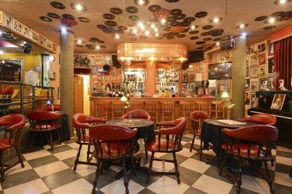 The quirky and characterful bar at Villa Simmone, Johannesburg. Dante Harker